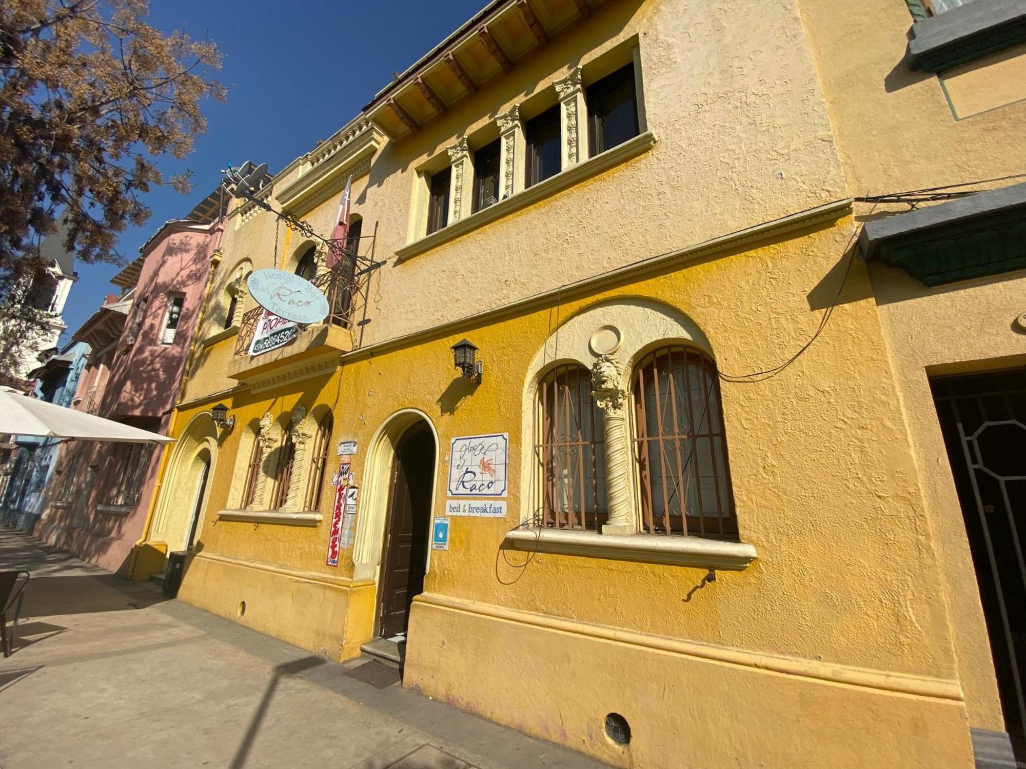 Hostal El Raco Santiago Exterior foto
